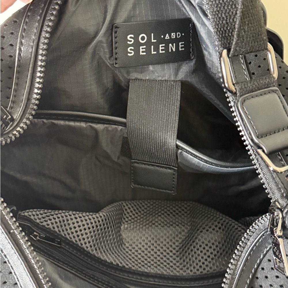 Sol and Selene Black Messenger Bag - Picture 6 of 13